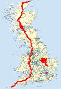 All My UK Cycle Routes On A Single Map : 25/11/2013 – Gordon Valentine ...