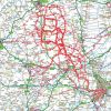 Place's I have cycled to from Little Bytham (updated 18/01/2011)