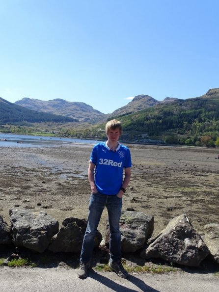 Myself at Lochgoilhead