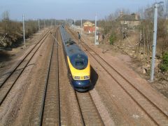 GNER Eurostar train