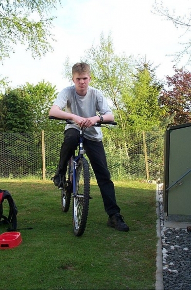 Myself at the Trossachs Holiday Park