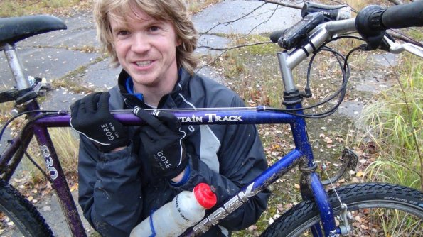 Cycling at Twyford Wood