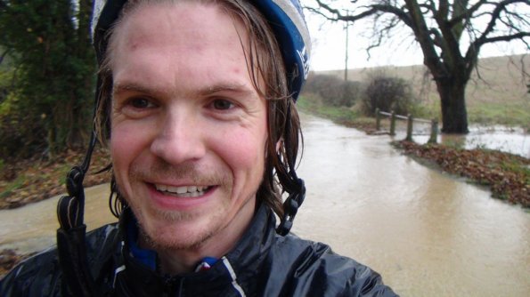 Getting extra wet out cycling