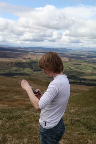 Walking up the Campsie Fells