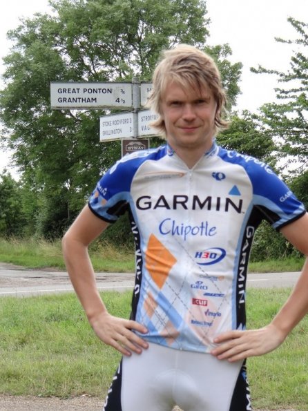 Pearl Izumi Team Garmin-Chipotle team kit 