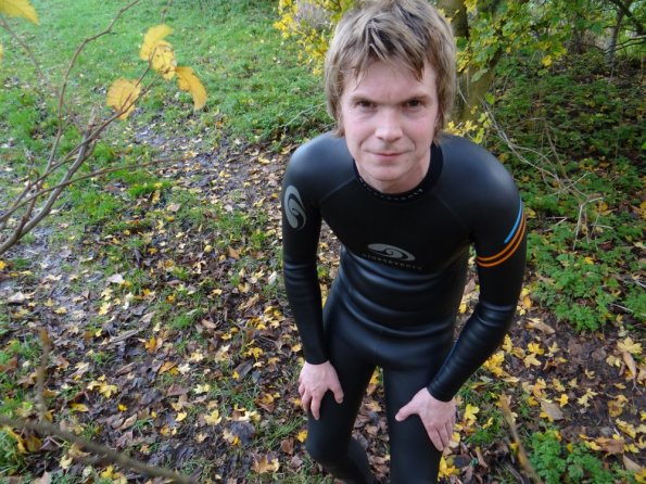 Wetsuit cycling