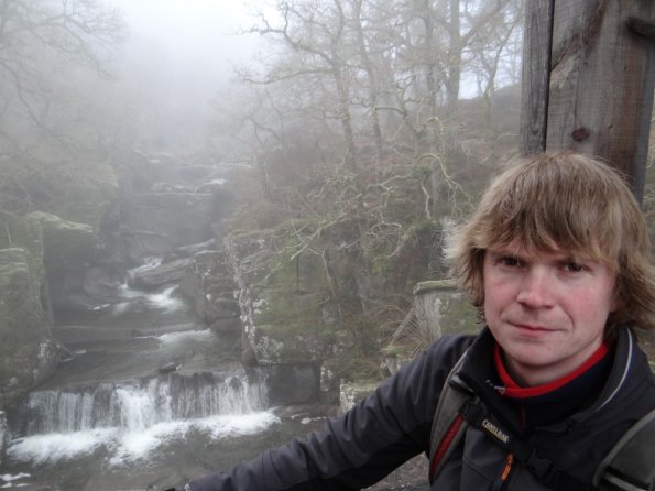 Myself at Bracklinn Falls