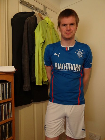 Rangers Home football kit