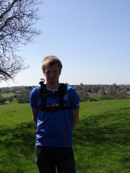 Rangers home shirt + jeans