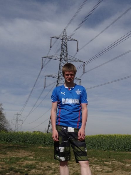 Rangers home shirt