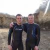 Wetsuit walk with Danny