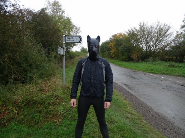 Pup hood and 2XU A:1 Active wetsuit