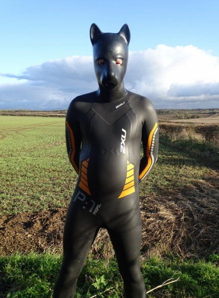2XU P:1 Propel wetsuit + pup hood