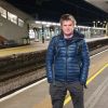 Myself at Peterborough railway station