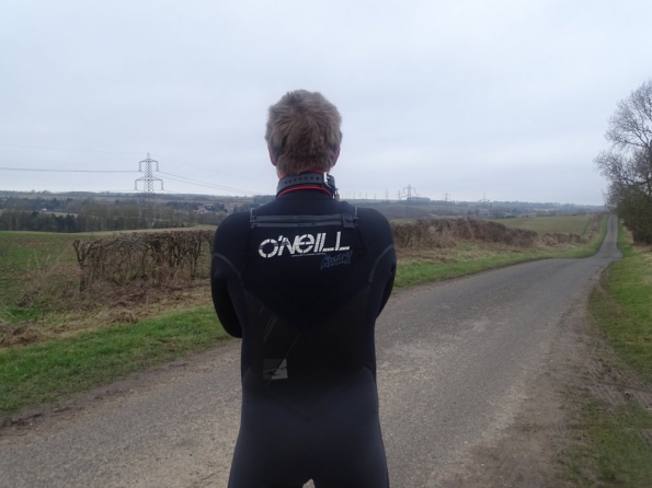 Wetsuit cycling