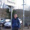 Myself at Treorchy railway station