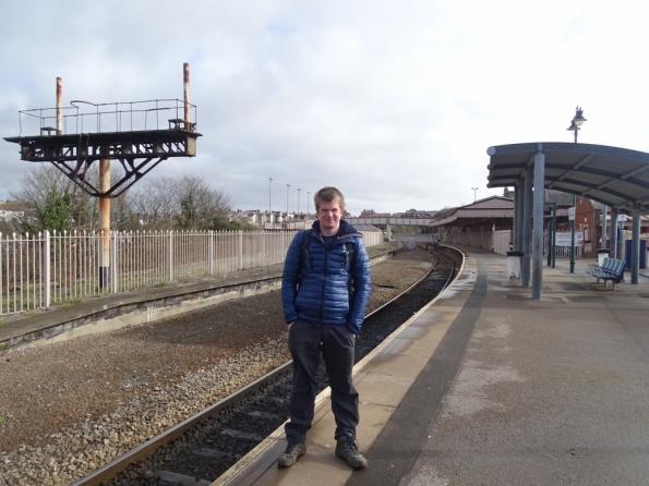 Myself at Barry Island railway station