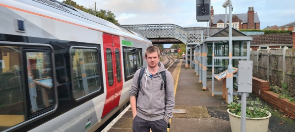 Myself at Reedham railway station