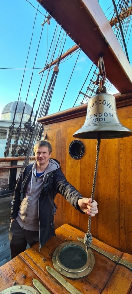 Myself on the RRS Discovery