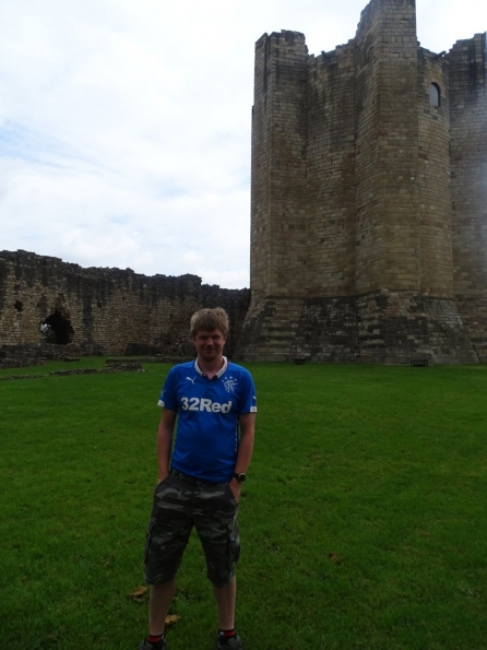 Myself at Conisbrough Castle