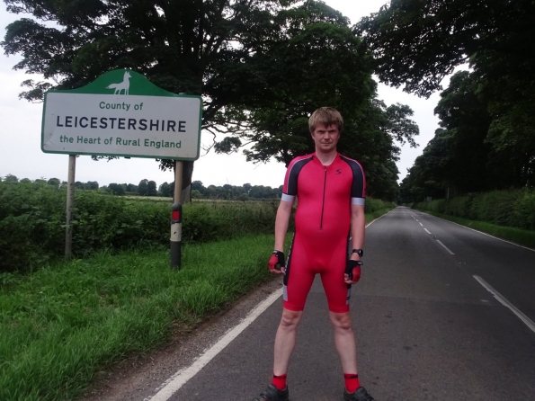 Synergy Red Cycling Skinsuit