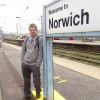 Myself at Norwich railway station