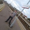 Myself at Great Yarmouth railway station