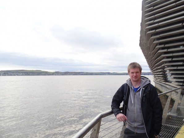 Myself at the V&A Dundee