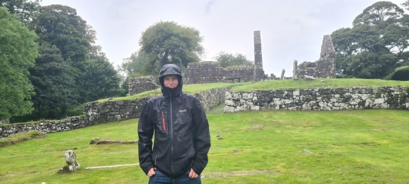 Myself at St Blane's Church
