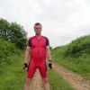 Synergy Red Cycling Skinsuit