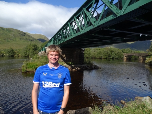 Myself at Loch Awe Railway Bridge