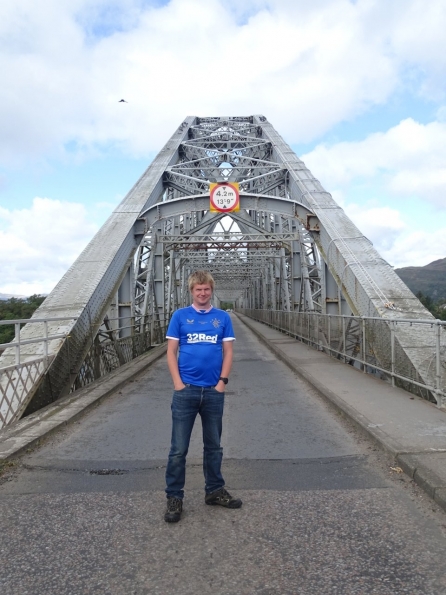 Myself on Connel Bridge