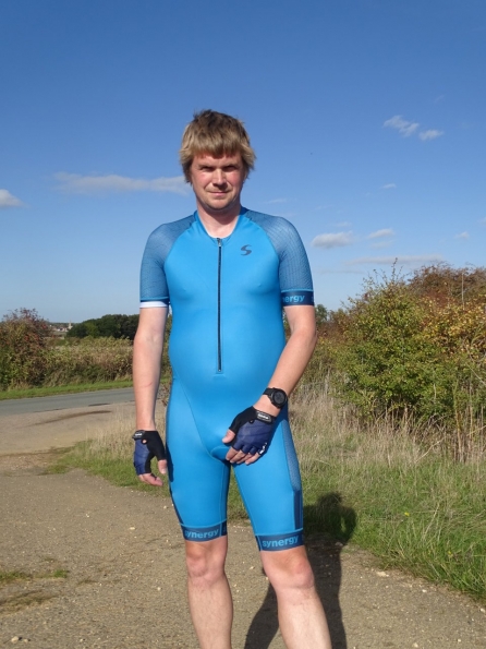 Synergy Navy Cycling Skinsuit