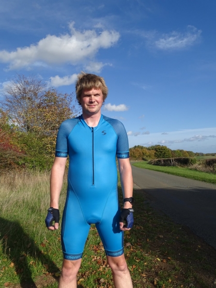 Synergy Navy Cycling Skinsuit