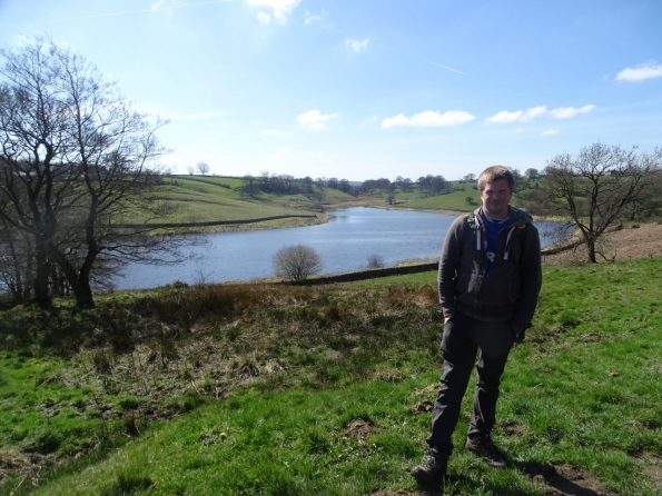 Myself at John O'Gaunts Reservoir