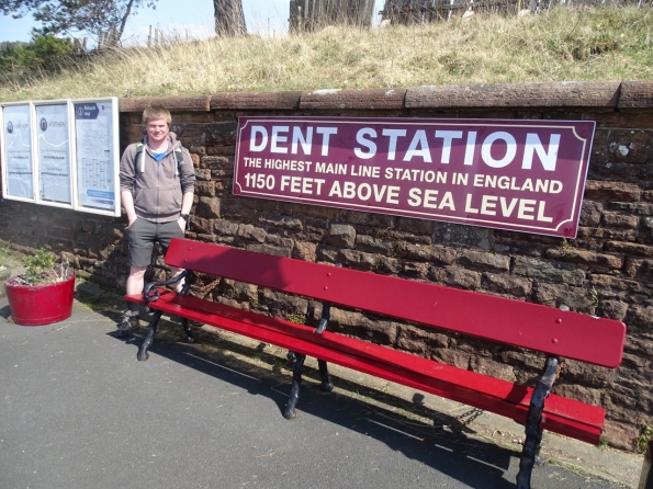 Myself at Dent railway station