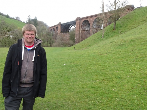 Myself at the Lune Viaduct