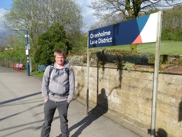 Myself at Oxenholme railway station