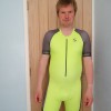 Synergy Neon Lime Cycling Skinsuit