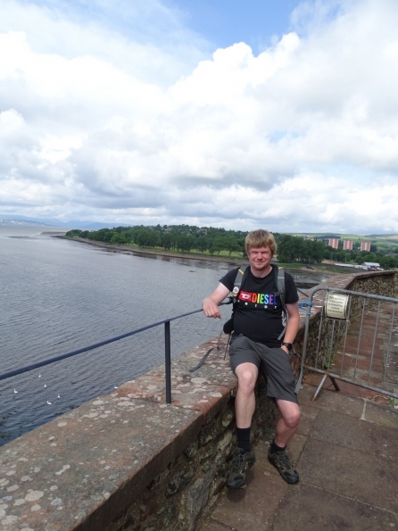 Myself at Dumbarton Castle