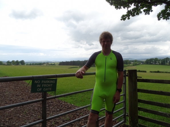 Synergy Neon Lime Cycling Skinsuit