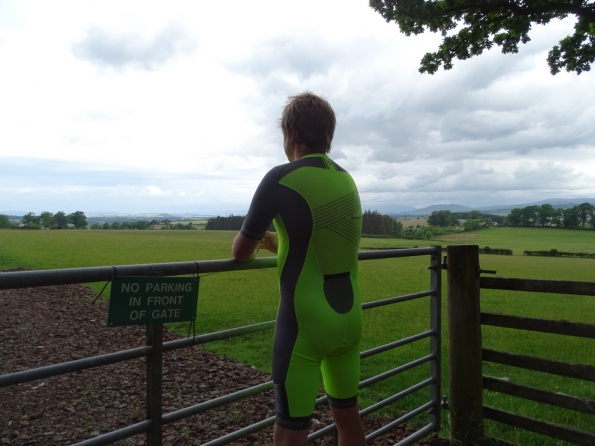 Synergy Neon Lime Cycling Skinsuit