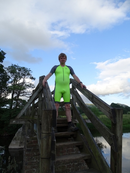 Synergy Neon Lime Cycling Skinsuit