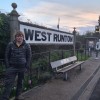 Myself at West Runton railway station