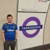 Myself at Farringdon railways station