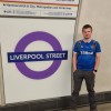 Myself at Liverpool Street railway station