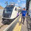 Myself at Abbey Wood railway station