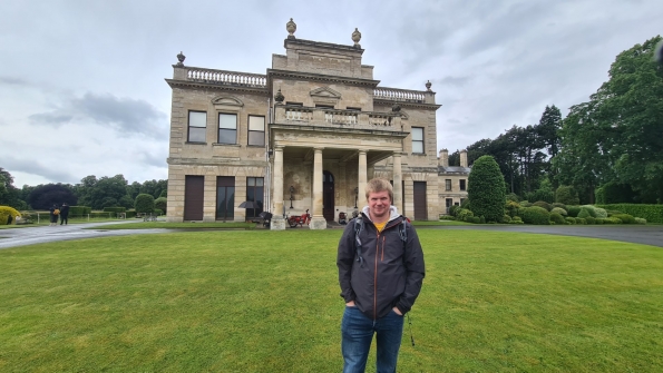 Looking around Brodsworth Hall and Gardens