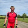 Synergy Red Cycling Skinsuit