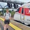 Myself at Lincoln railway station